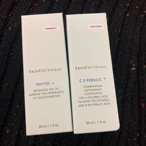 SkinCeuticals Mint Green Phyto+ & C E Ferulic Serum Set